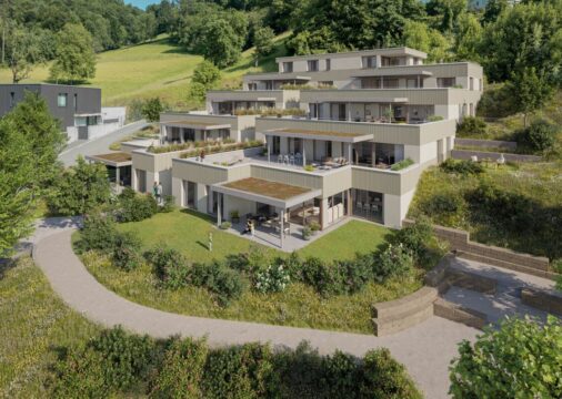 9 individuelle und grosszügige Terrassenwohnungen